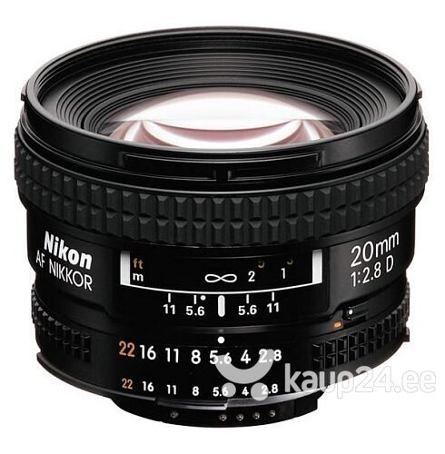  Объектив Nikon AF NIKKOR 20mm f/2.8D, чёрный 