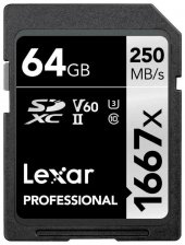 Lexar Professional 1667x SDXC UHS-II 64GB