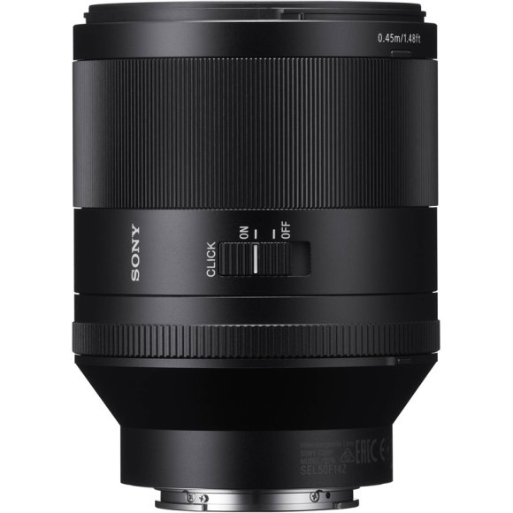 Объектив Sony Planar T* FE 50mm f/1.4 ZA, чёрный 