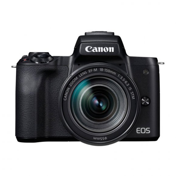 Фотоаппарат Canon EOS M50 Mark II Kit EF-M 18-150mm f/3.5-6.3 IS STM, чёрный (Меню на русском языке) 