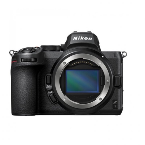 Фотоаппарат Nikon Z5 Body + переходник FTZ II, чёрный (Меню на русском языке)  