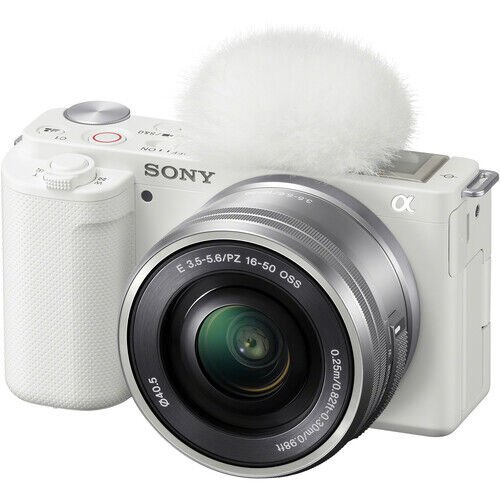 Фотоаппарат Sony ZV-E10 Kit E PZ 16-50mm F3.5-5.6 OSS, белый 