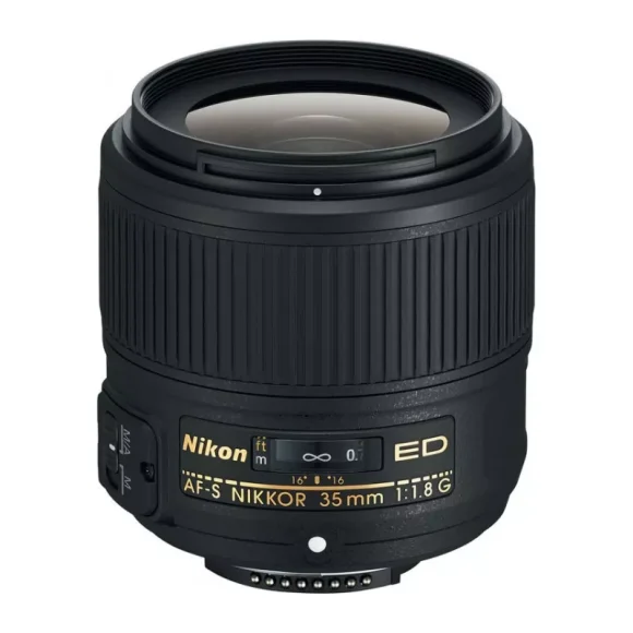  Объектив Nikon  AF-S NIKKOR 35mm f/1.8G ED, чёрный 