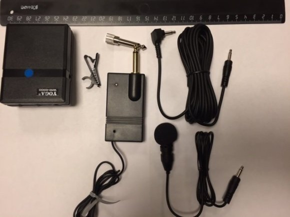 YOGA WM 4000 беспроводной петличный микрофон 