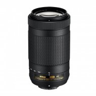 Объектив Nikon AF-P DX NIKKOR 70-300mm f/4.5-6.3G ED VR, чёрный  Объектив Nikon AF-P DX NIKKOR 70-300mm f/4.5-6.3G ED VR, чёрный