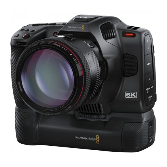 Видеокамера Blackmagic Design Pocket Cinema Camera 6K Pro, чёрная Видеокамера Blackmagic Design Pocket Cinema Camera 6K Pro, чёрная
