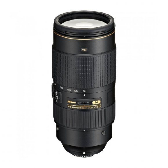 Объектив Nikon AF-S NIKKOR 80-400mm f/4.5-5.6G ED VR, чёрный   Объектив Nikon AF-S NIKKOR 80-400mm f/4.5-5.6G ED VR, чёрный