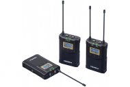 COMICA CVM-WM100 Plus(C) (RX+TX) Двухканальная петличная радиосистема  COMICA CVM-WM100 Plus(C) (RX+TX) Двухканальная петличная радиосистема
