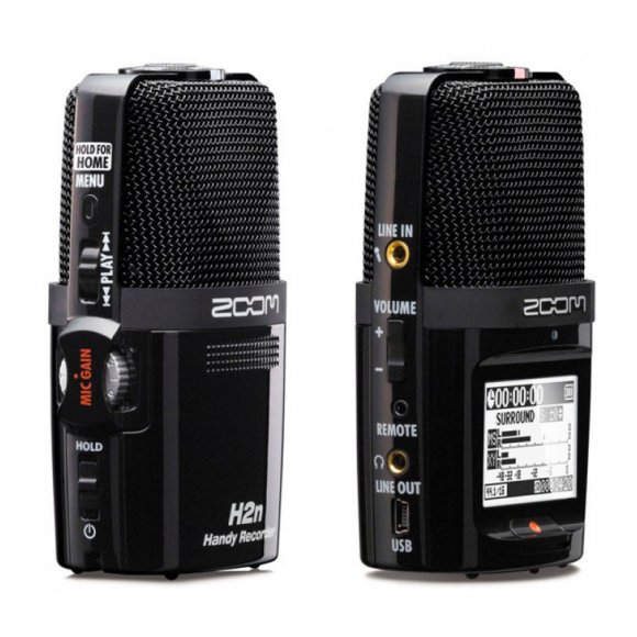 Диктофон ZOOM H2n, черный 