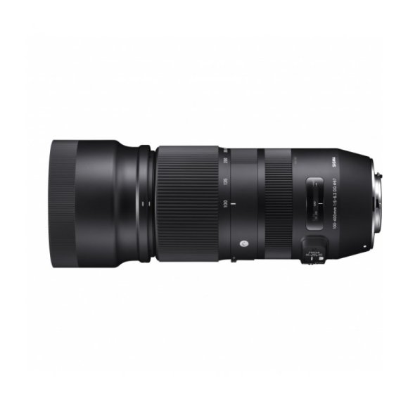 Объектив  Sigma AF 100-400mm f/5-6.3 DG OS HSM Contemporary Canon EF, чёрный 