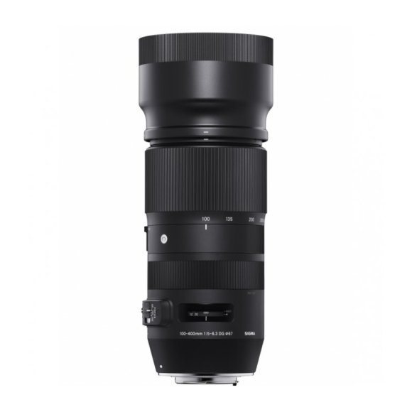 Объектив  Sigma AF 100-400mm f/5-6.3 DG OS HSM Contemporary Canon EF, чёрный 