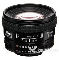 Объектив Nikon AF NIKKOR 20mm f/2.8D, чёрный  Объектив Nikon AF NIKKOR 20mm f/2.8D, чёрный