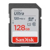 Sandisk 128GB Ultra SDXC UHS-I Memory Card - 120MB/s