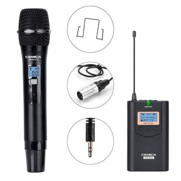 COMICA CVM-WM100H (HTX+RX) Радио микрофон COMICA CVM-WM100H (HTX+RX) Радио микрофон