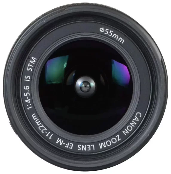Объектив Canon EF-M 11-22mm f/4-5.6 IS STM, чёрный Объектив Canon EF-M 11-22mm f/4-5.6 IS STM, чёрный