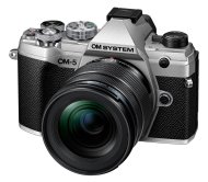 Фотоаппарат Olympus OM SYSTEM OM-5 Kit 12-45mm f/4 Pro, серебристый