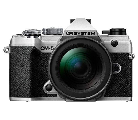 Фотоаппарат Olympus OM SYSTEM OM-5 Kit 12-45mm f/4 Pro, серебристый 