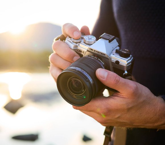 Фотоаппарат Olympus OM SYSTEM OM-5 Kit 12-45mm f/4 Pro, серебристый 