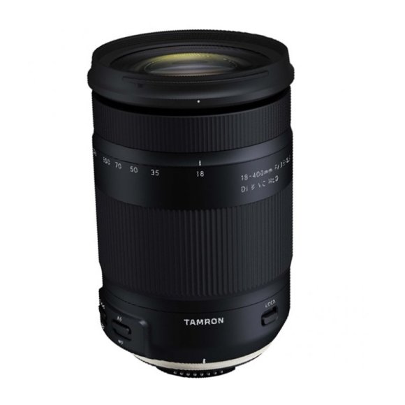 Объектив Tamron 18-400mm f/3.5-6.3 Di II VC HLD Nikon F, чёрный  Объектив Tamron 18-400mm f/3.5-6.3 Di II VC HLD Nikon F, чёрный