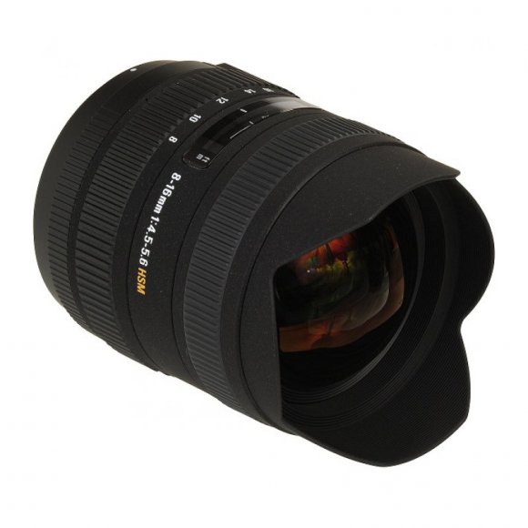 Объектив Sigma AF 8-16mm f/4.5-5.6 DC HSM for Canon EF-S, чёрный Объектив Sigma AF 8-16mm f/4.5-5.6 DC HSM for Canon EF-S, чёрный