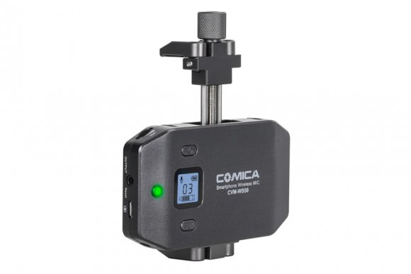 COMICA CVM-WS50B Беспроводной петличный микрофон для мобильных устройств  COMICA CVM-WS50B Беспроводной петличный микрофон для мобильных устройств
