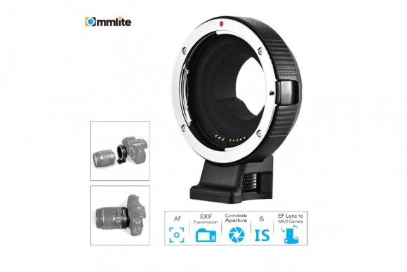 Commlite CM-AEF-MFT (Переходное кольцо для Canon EF/EF-S Lens To M4/3 Camera) Commlite CM-AEF-MFT (Переходное кольцо для Canon EF/EF-S Lens To M4/3 Camera)