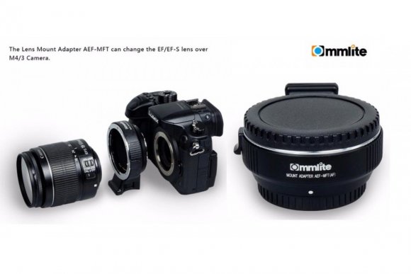 Commlite CM-AEF-MFT (Переходное кольцо для Canon EF/EF-S Lens To M4/3 Camera) Commlite CM-AEF-MFT (Переходное кольцо для Canon EF/EF-S Lens To M4/3 Camera)