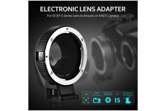 Commlite CM-AEF-MFT (Переходное кольцо для Canon EF/EF-S Lens To M4/3 Camera) Commlite CM-AEF-MFT (Переходное кольцо для Canon EF/EF-S Lens To M4/3 Camera)