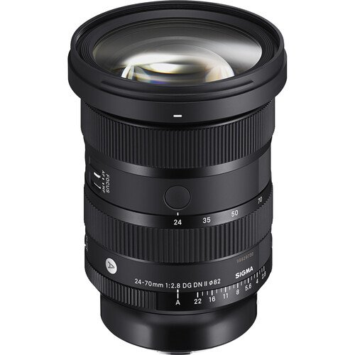 Объектив Sigma 24-70mm f/2.8 DG DN II Art lens for Leica L, чёрный Объектив Sigma 24-70mm f/2.8 DG DN II Art lens for Leica L, чёрный