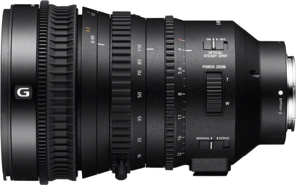 Объектив Sony E PZ 18-110mm f/4 G OSS, чёрный  Объектив Sony E PZ 18-110mm f/4 G OSS, чёрный