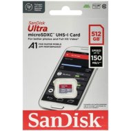 Карта памяти Sandisk 512GB Ultra microSDHC UHS-I Memory Card - 150MB/s Карта памяти Sandisk 512GB Ultra microSDHC UHS-I Memory Card - 150MB/s