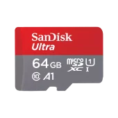 Карта памяти Sandisk 64GB Ultra microSDHC UHS-I Memory Card 140MB/s