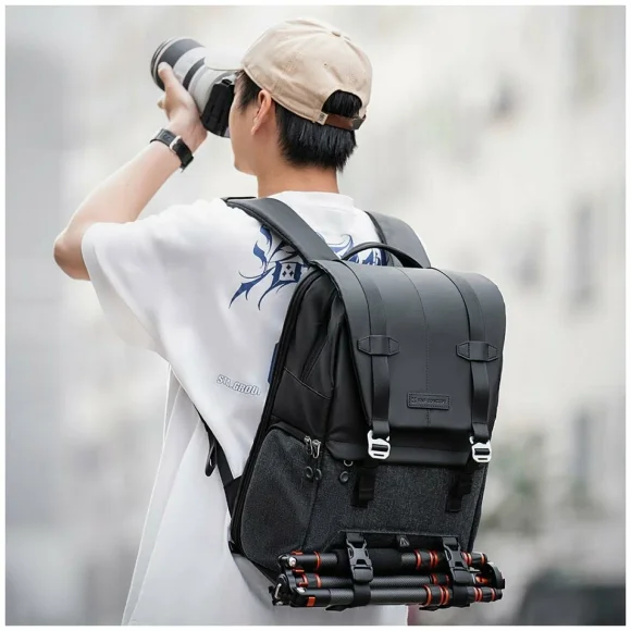 Рюкзак для фотоаппарата K&F Concept (KF13.087AV5) водоотталкивающий, 20 л, тёмно-серый Рюкзак для фотоаппарата K&F Concept (KF13.087AV5) водоотталкивающий, 20 л, тёмно-серый