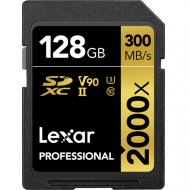 Lexar Professional 2000x SDXC UHS-II 128GB Lexar Professional 2000x SDXC UHS-II 128GB
