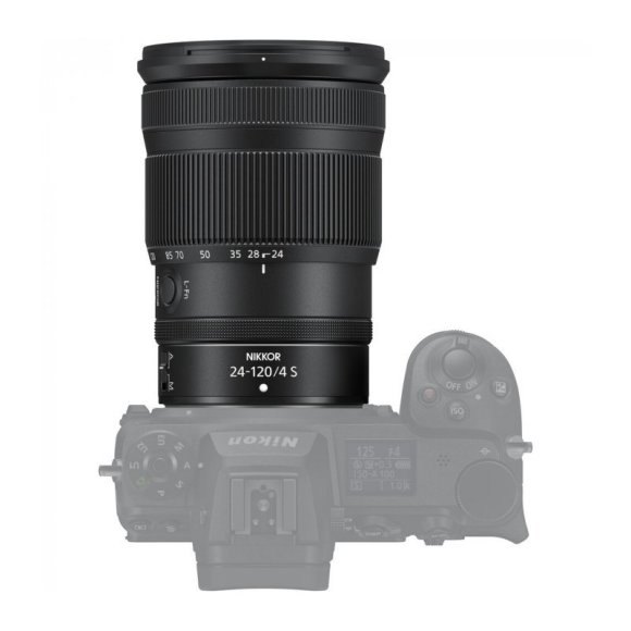 Фотоаппарат Nikon Zf kit Nikkor Z 24-120mm f/4 S, чёрный Фотоаппарат Nikon Zf kit Nikkor Z 24-120mm f/4 S, чёрный