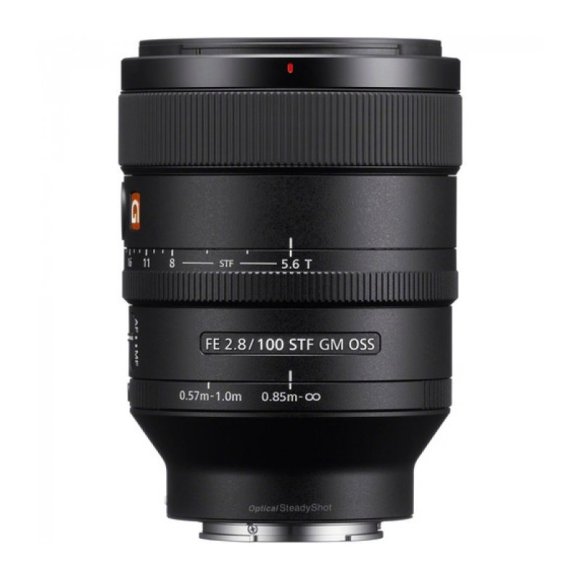 Объектив Sony FE 100mm f/2.8 STF GM OSS, чёрный  Объектив Sony FE 100mm f/2.8 STF GM OSS, чёрный