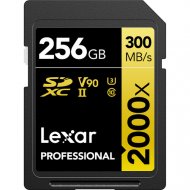Lexar Professional 2000x SDXC UHS-II 256GB Lexar Professional 2000x SDXC UHS-II 256GB