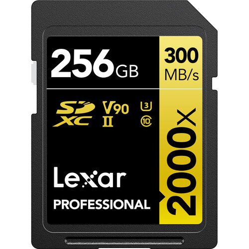 Lexar Professional 2000x SDXC UHS-II 256GB 