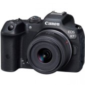 Фотоаппарат Canon EOS R7 Kit RF-S 18-45mm F4.5-6.3 IS STM, чёрный (Меню на русском языке)
