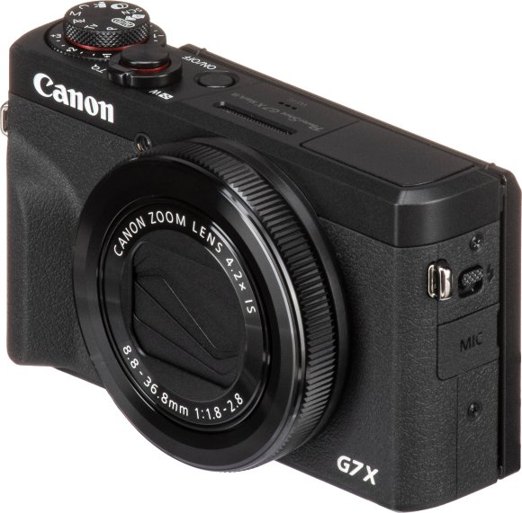Фотоаппарат Canon PowerShot G7X Mark III, чёрный Фотоаппарат Canon PowerShot G7X Mark III, чёрный