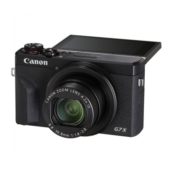 Фотоаппарат Canon PowerShot G7X Mark III, чёрный Фотоаппарат Canon PowerShot G7X Mark III, чёрный
