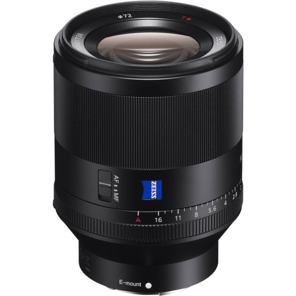 Объектив Sony Planar T* FE 50mm f/1.4 ZA, чёрный 