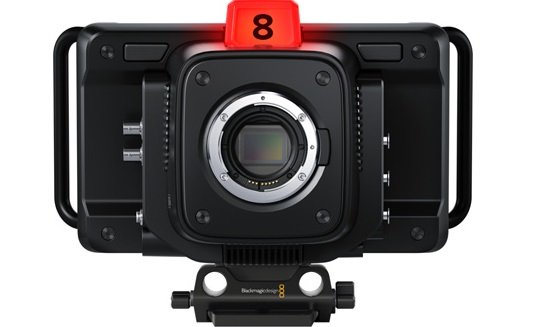 Видеокамера Blackmagic Design Studio Camera 6K Pro, чёрный 