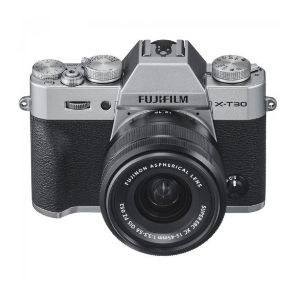 Фотоаппарат Fujifilm X-T30 Kit XC 15-45mm F3.5-5.6 OIS PZ Silver ( Меню на русском языке ) 