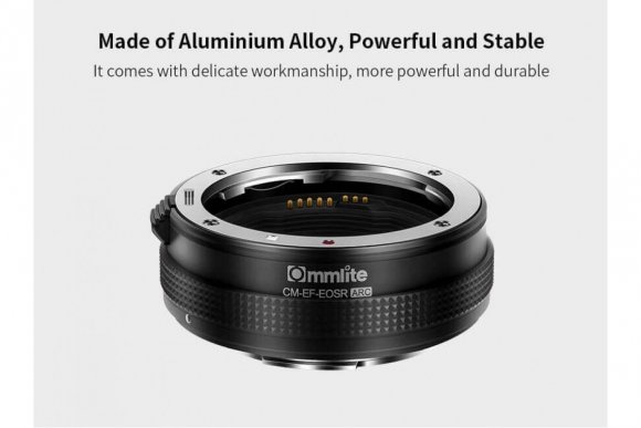 Commlite CM-EF-EOSR ARC (Переходное кольцо для объектива EF EF-S на камеру Canon R RF) 
