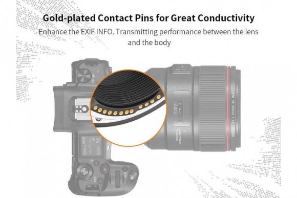 Commlite CM-EF-EOSR ARC (Переходное кольцо для объектива EF EF-S на камеру Canon R RF) 