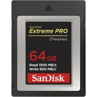 Карта памяти Sandisk 64GB CFexpress Extreme Type B (1500R/800W) Карта памяти Sandisk 64GB CFexpress Extreme Type B (1500R/800W)