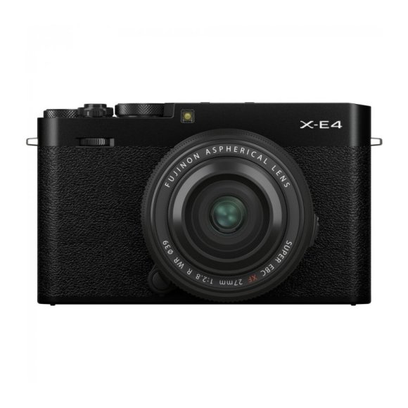 Фотоаппарат Fujifilm X-E4 Kit 27mm F2.8 WR R black 