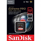 SanDisk Extreme Pro SDXC 256GB UHS-I Class 3 V30 200/140 MB/s 