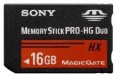Карта памяти Sony Memory Stick PRO-HG DUO MS-HX 16GB